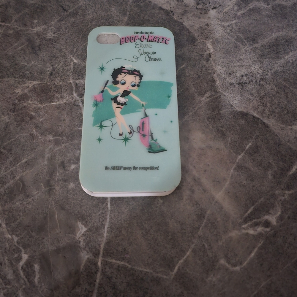 Betty Boop iPhone 8 Case Teal Vintage Retro Character Cover